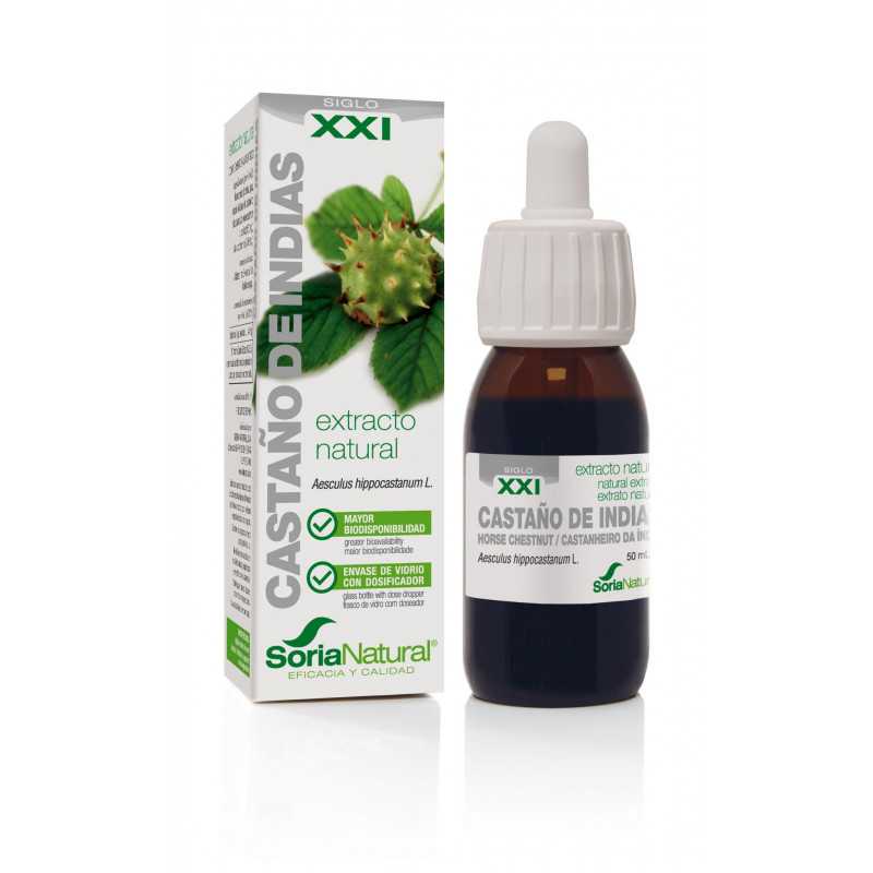EXTRACTO DE CASTAÑO DE INDIAS 50ML SXXI EXTRACTO DE CASTAÑO DE INDIAS 50ML SXXI