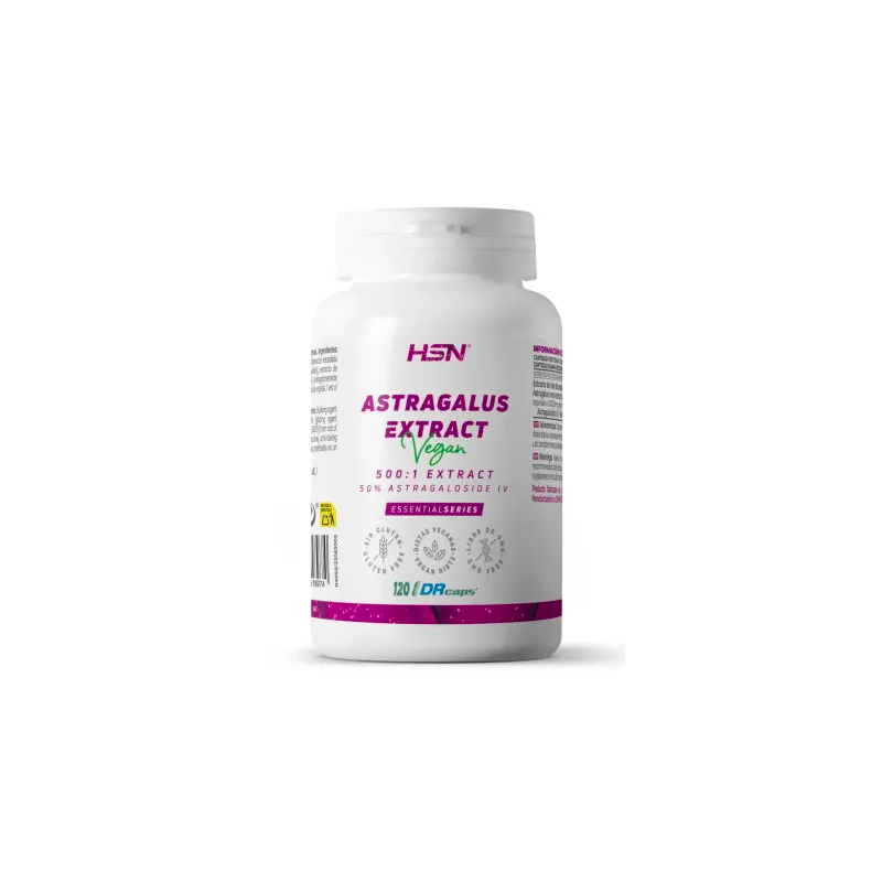 EXTRACTO DE ASTRÁGALO (500:1) 20mg 120 vcaps -HSN