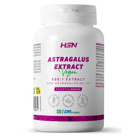 EXTRACTO DE ASTRÁGALO (500:1) 20mg 120 vcaps -HSN