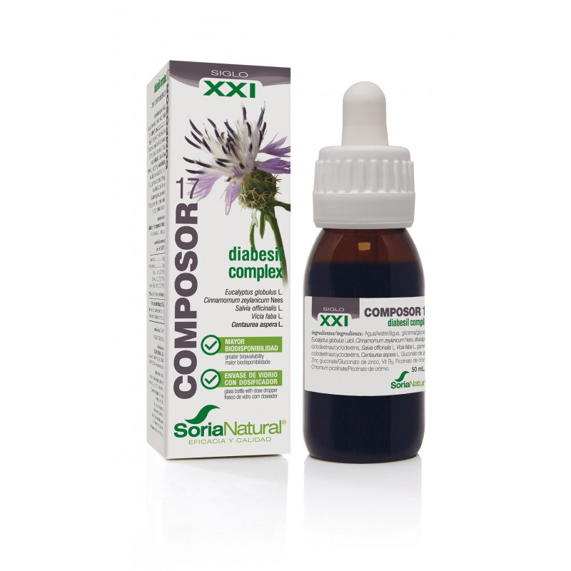 COMPOSOR 17 DIABESIL COMPLEX 50ML SXXI